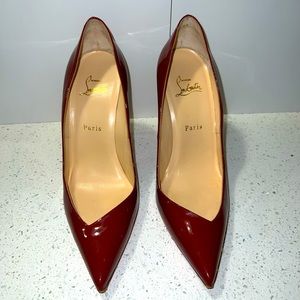 Christian louboutin| burgundy not red!